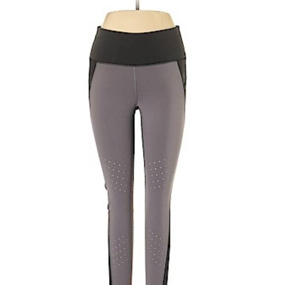 Athleta Gray Leggings Yoga Pants Black Athletic Pants XS - Picture 7 of 12